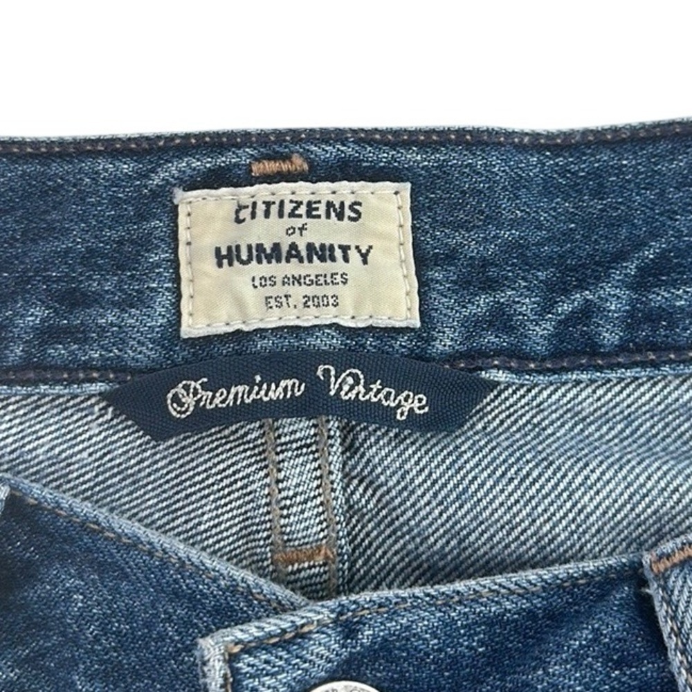 Citizens of Humanity Liya High Rise Classic Fit Crop Jeans premium vintage sz 24 - Picture 11 of 14